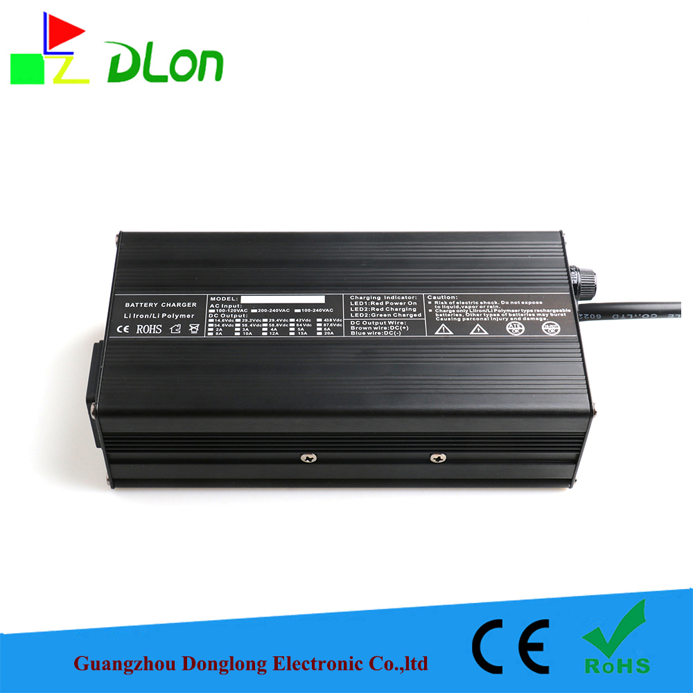 12.6v Lead Acid 12V 15A Battery Charger Li-ion Lifepo4 14.6V 16.8V Battery Charger 